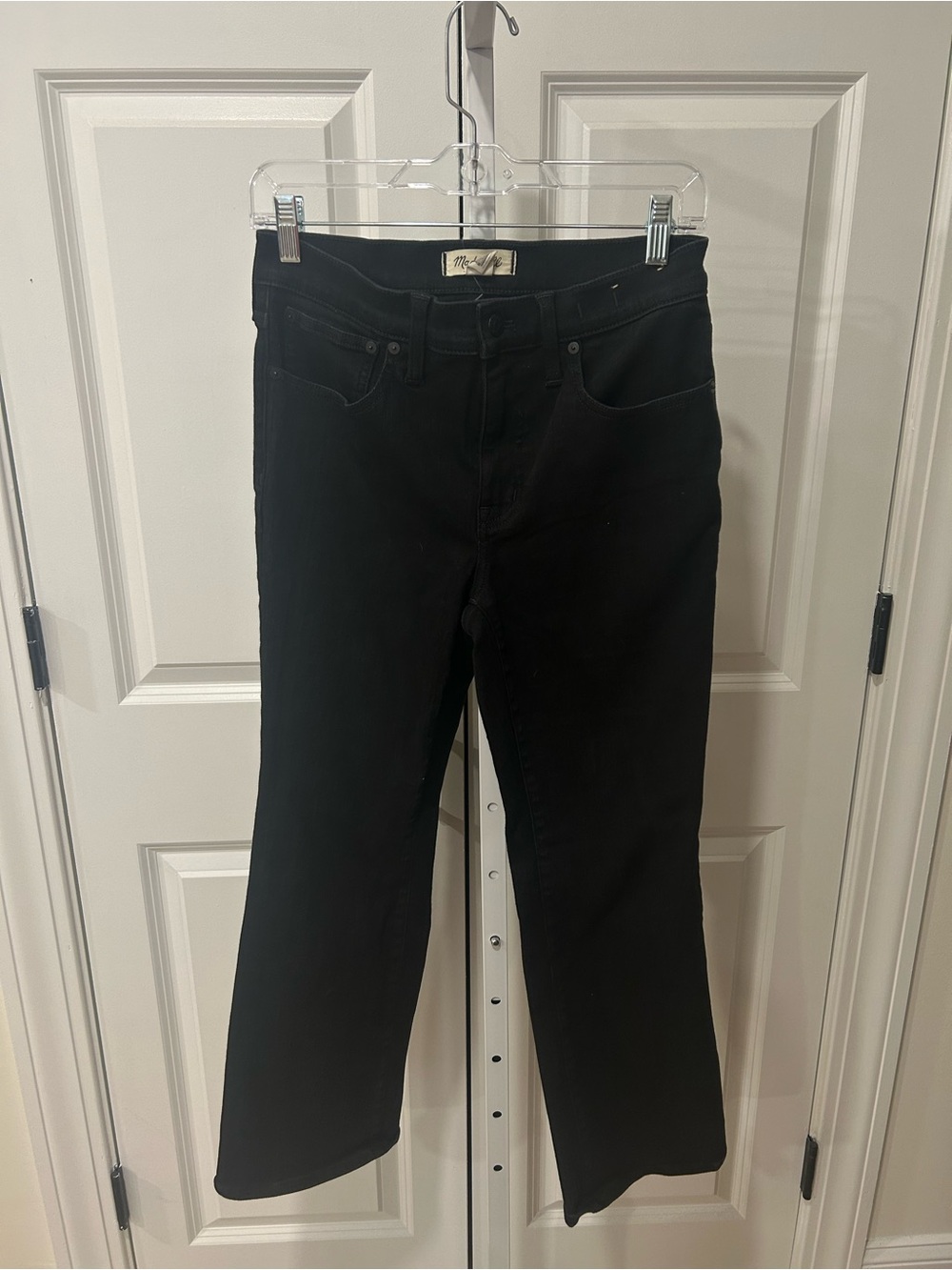 Madewell Black Boot-Cut Jeans